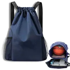 CRUSEC - Mochila Bolso Tipo Morral Deportivo Impermeable Azul