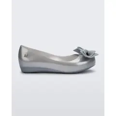 MELISSA - Ballerina Mini Ultragirl Sweet XII Infantil Plata Perlado
