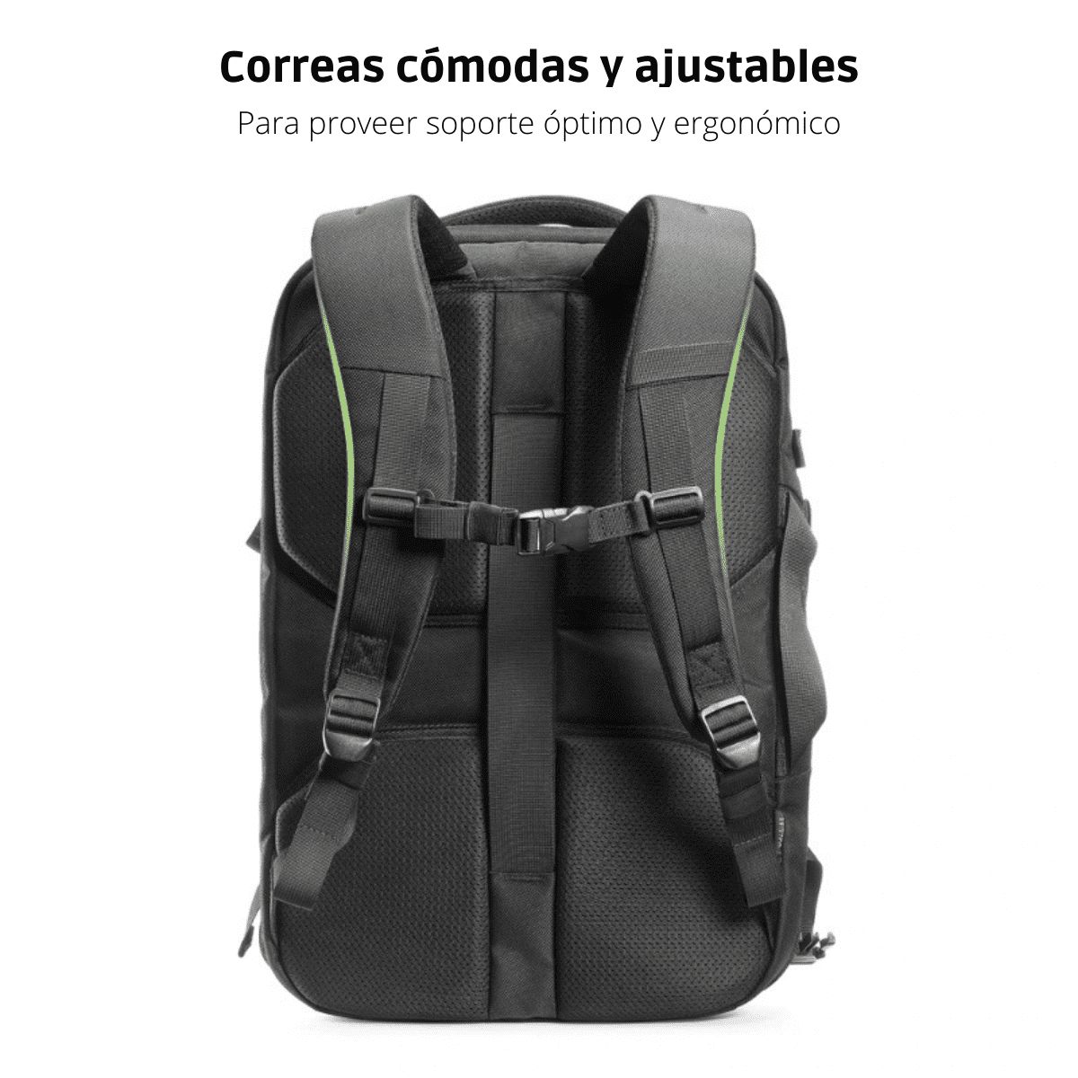 TOMTOC - Tomtoc Mochila de Viaje Navigator-T66 para Notebook 173″ 40L - Negro