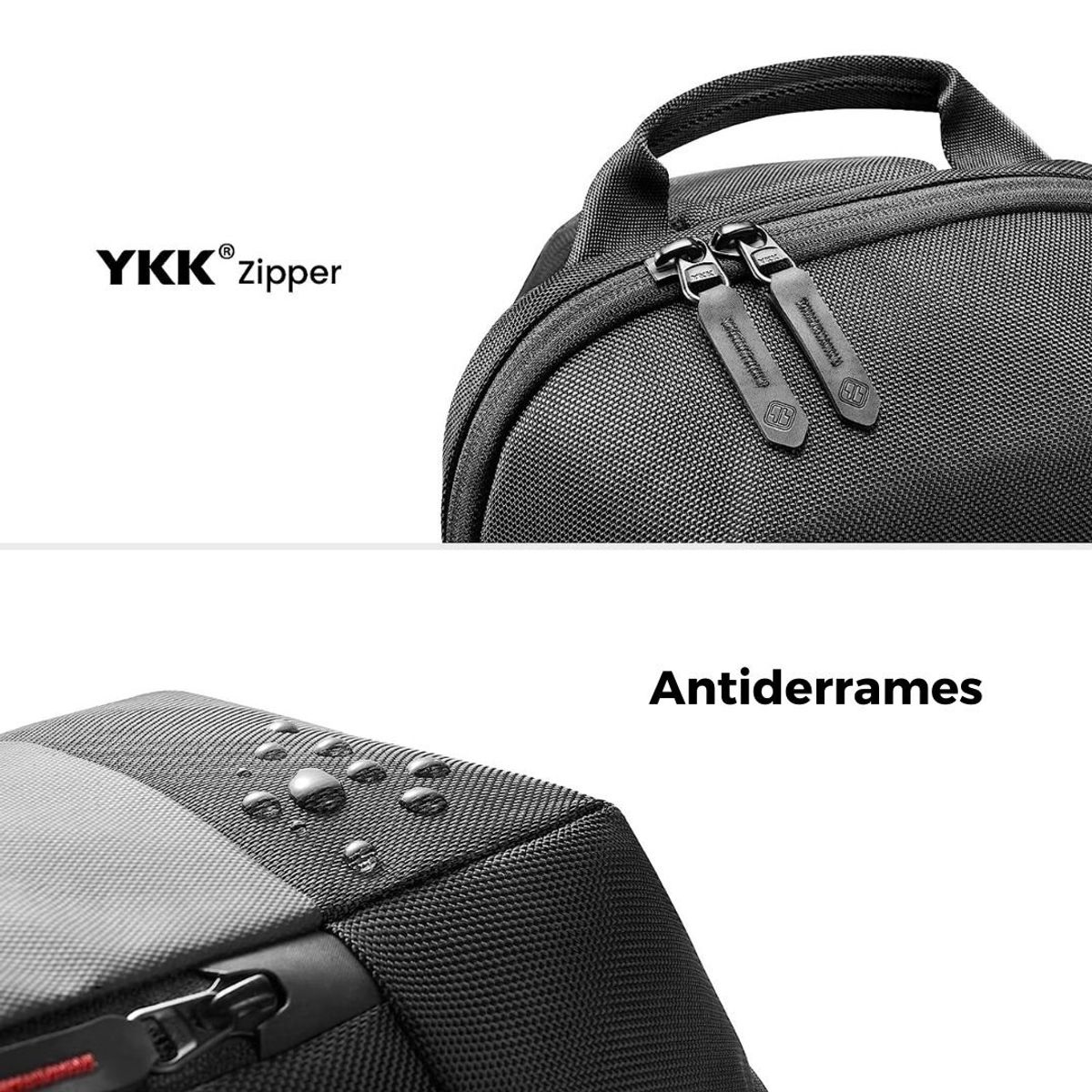 TOMTOC - Tomtoc Bolso Sling Navigator-T24 para MacBook AirPro 13″ - Negro