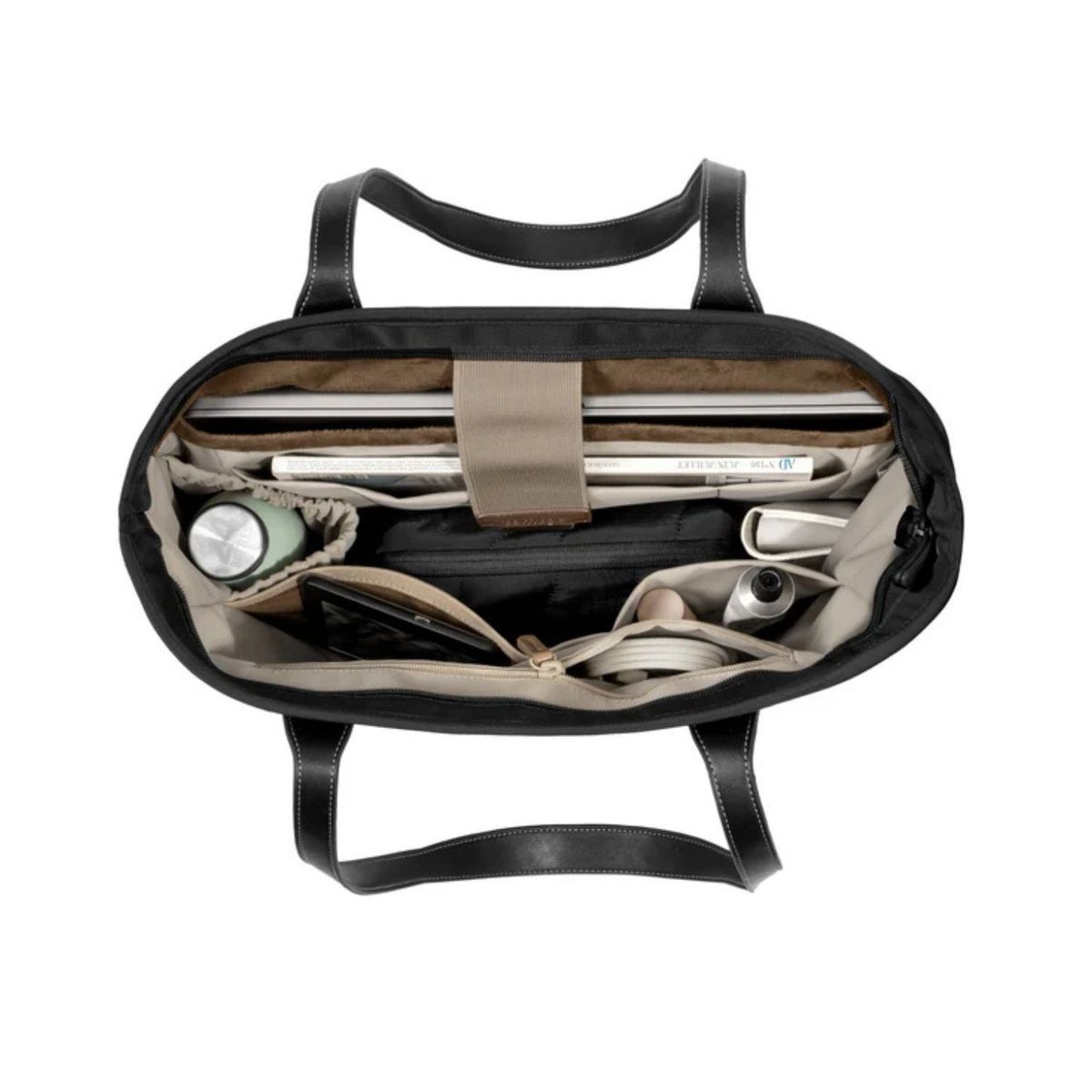 TOMTOC - Tomtoc Bolso Tote Versatile-T23 MacBook Pro 16 Negro