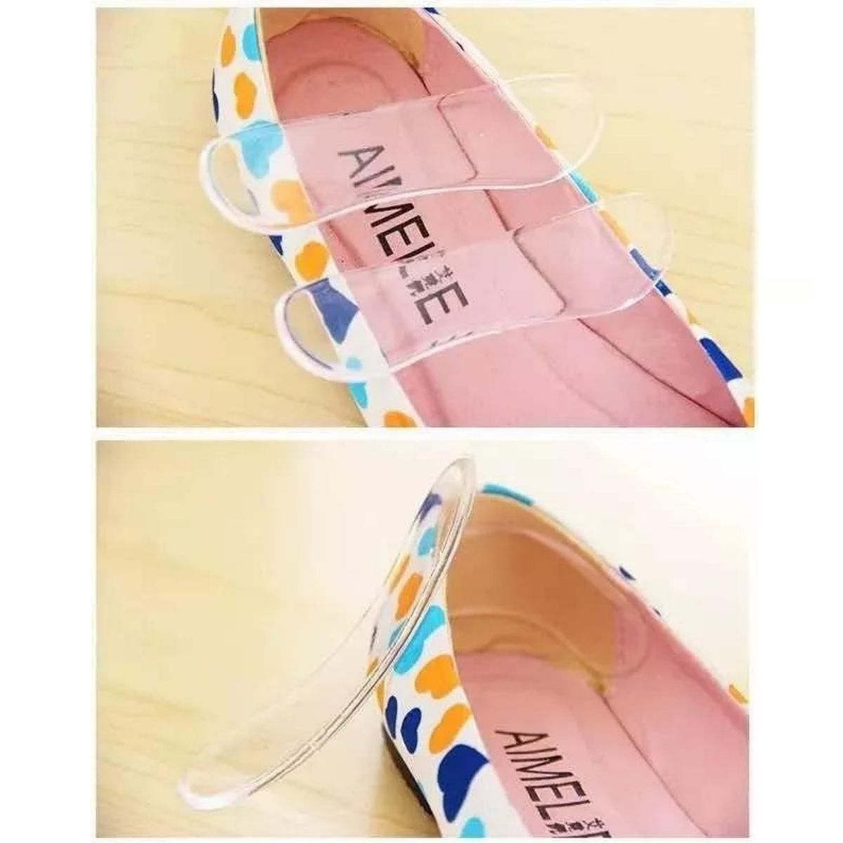 LOOK - Pack 2 Almohadilla Para El Talón Protector Talonera Silicona 474