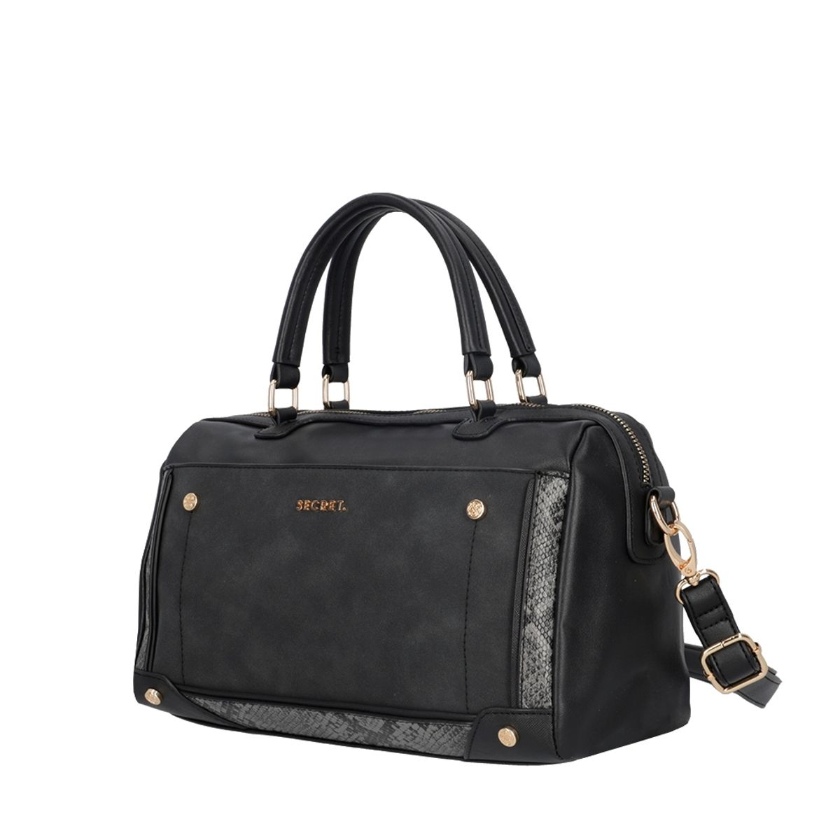 SECRET - Cartera de mano Secret Melrose FW24 Negro M