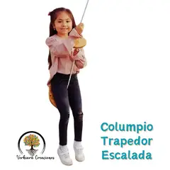 GENERICO - JUEGO COLUMPIO ESCALADA Y TREPADOR SENSORIAL