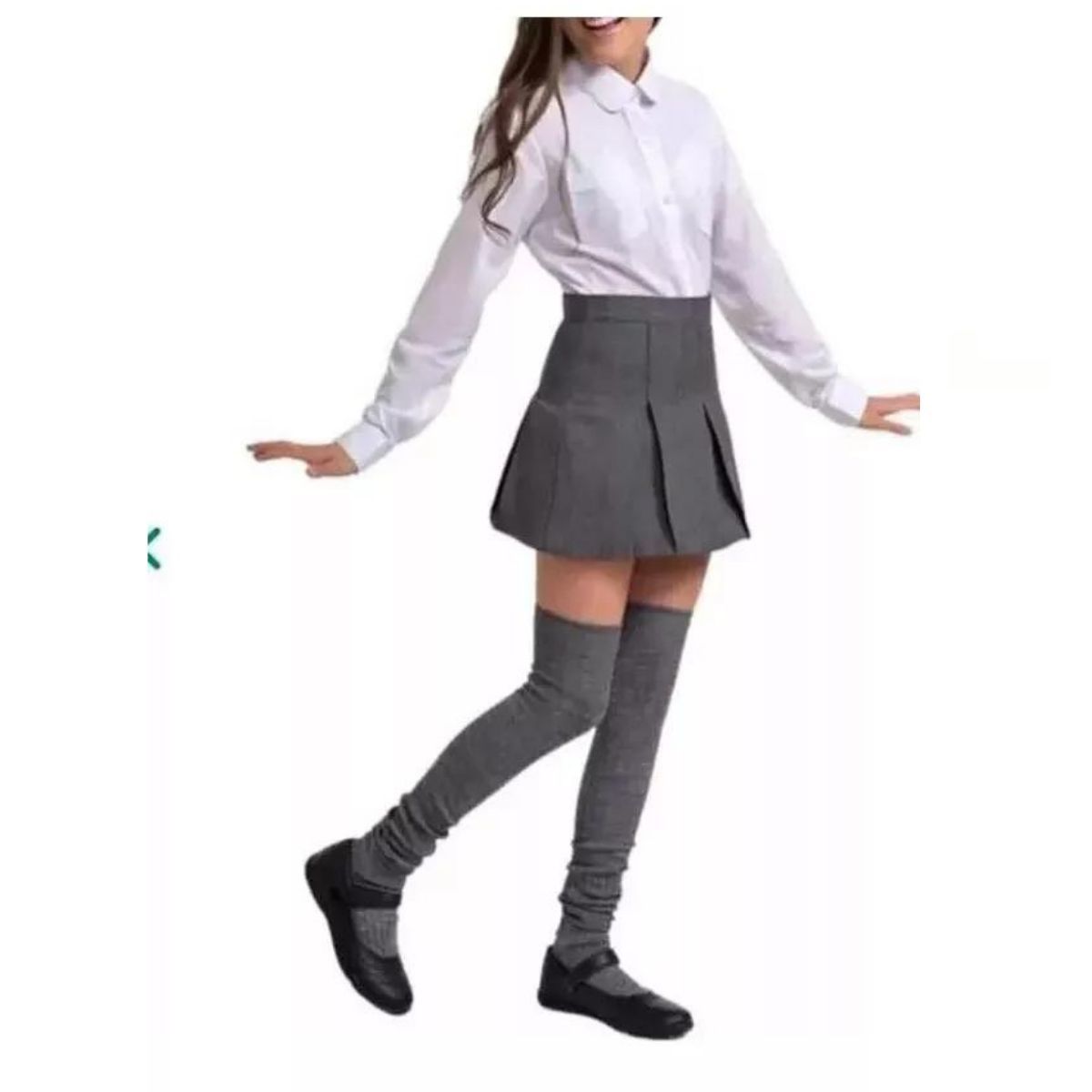 LOOK SHOP - Pack 3 Pares Bucaneras Escolares. Calceta Larga Colores.