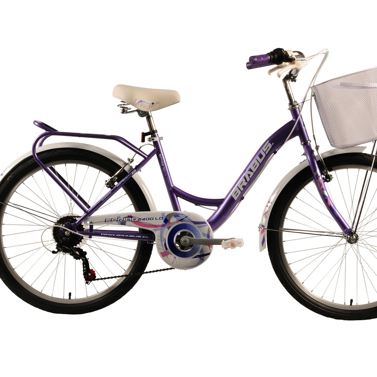 BRABUS - Bicicleta Spring Aro 24 Violeta