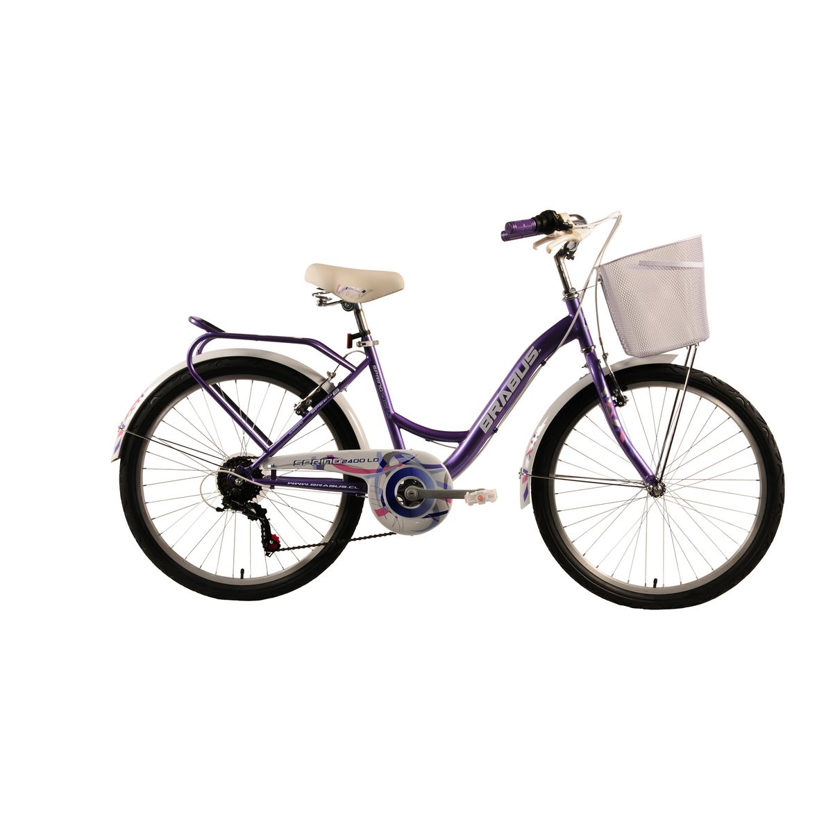 BRABUS - Bicicleta Spring Aro 24 Violeta