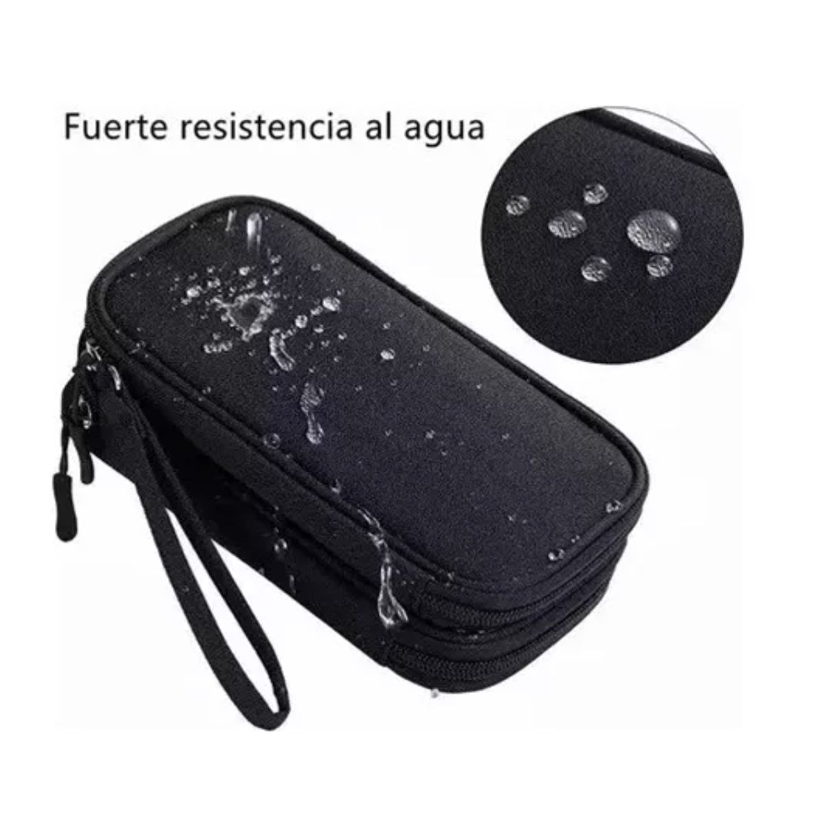 GENERICO - Organizador Portátil Bolsa De Doble Capa Para Accesorios