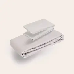 HYPNOS - Funda Plumón - 1,5 Plazas - 100% Bambú Orgánico - Gris -