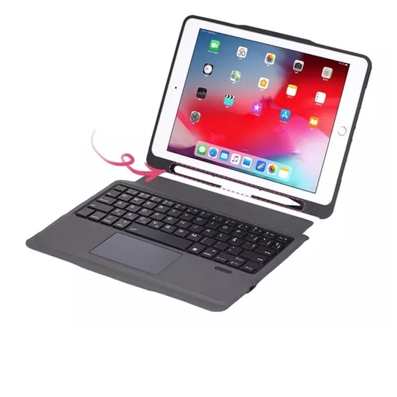 GENERICO - Funda Teclado Con Trackpad » Para iPad 9.7 10.2 10.5 11 12.9