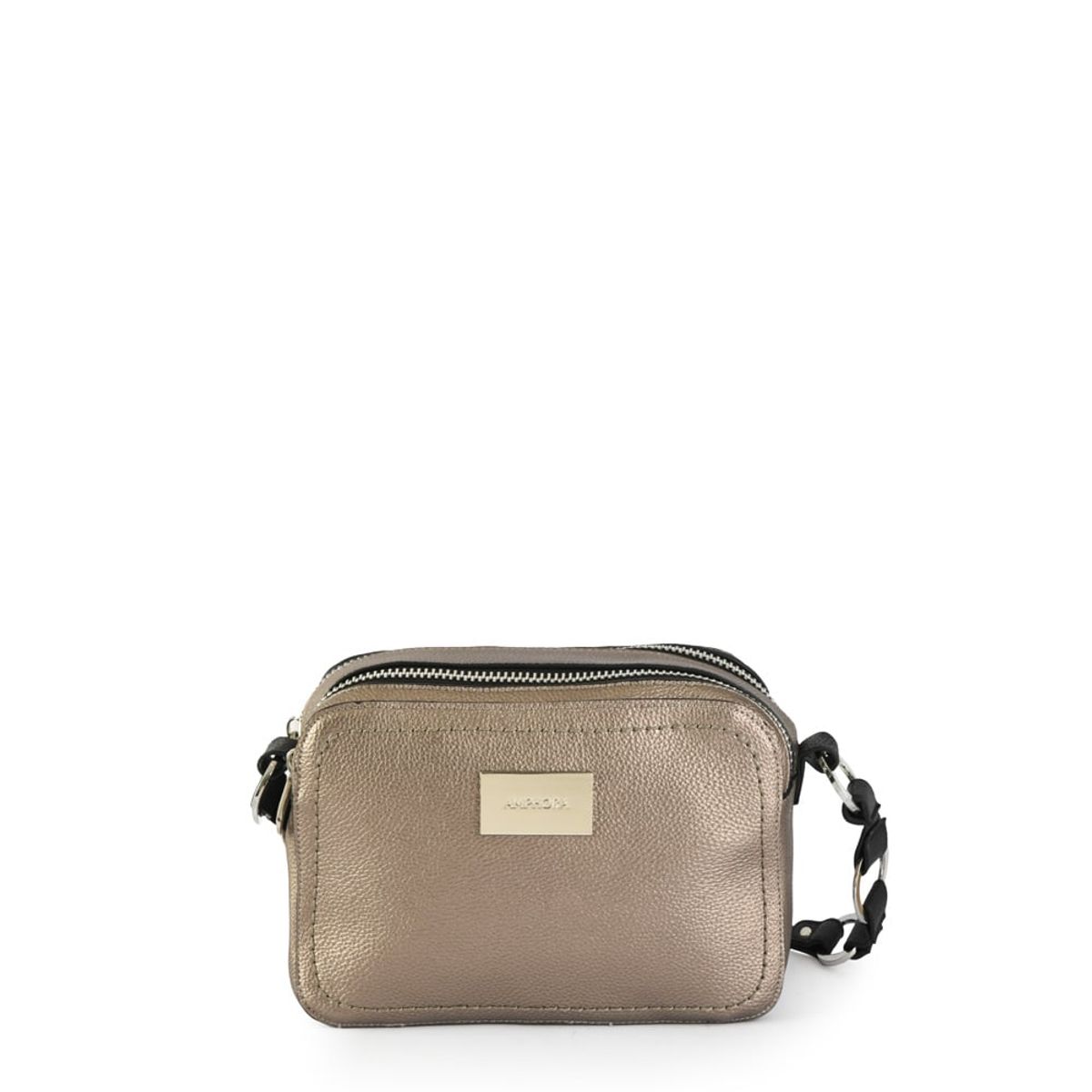 AMPHORA - Cartera bandolera mediana keyden Negro especial