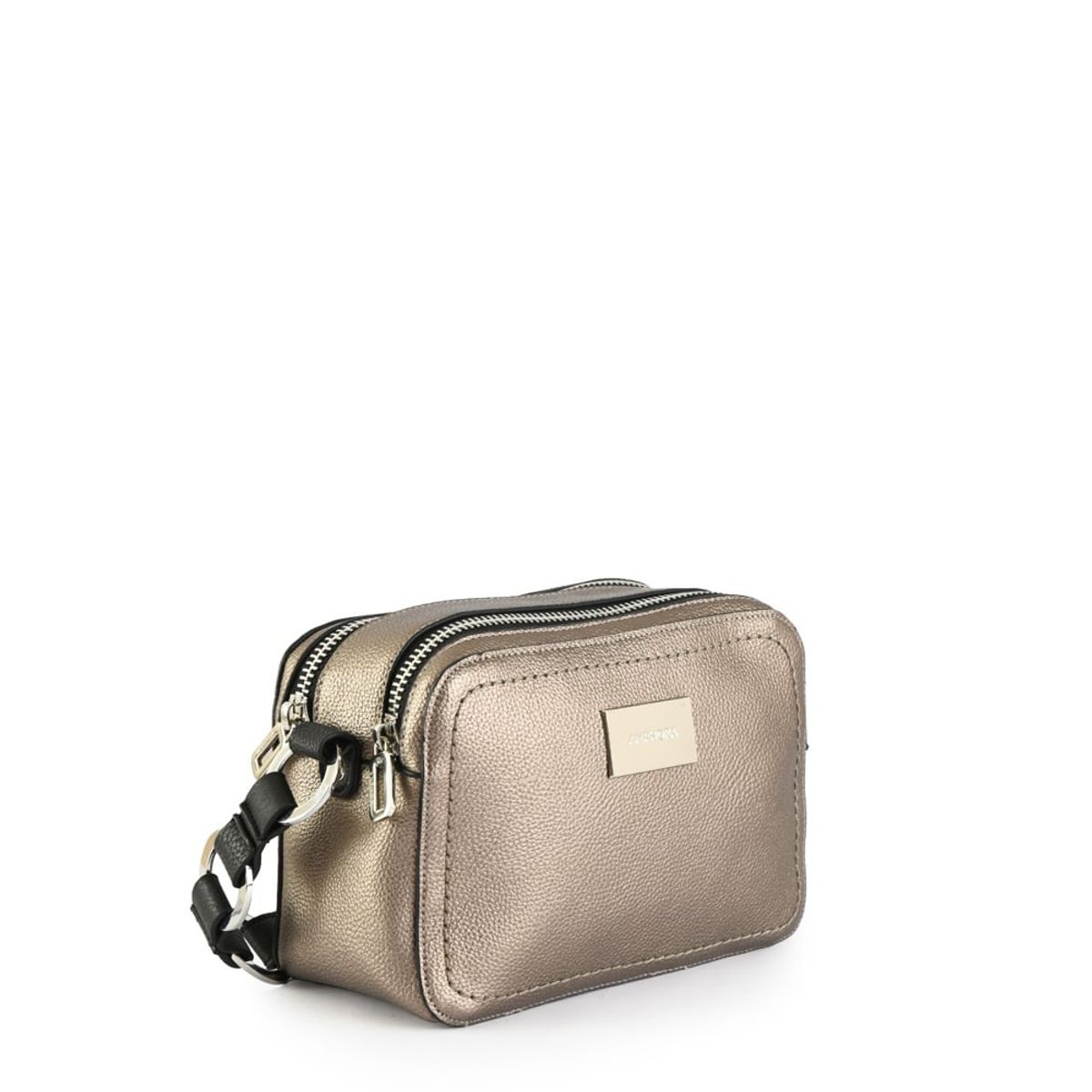 AMPHORA - Cartera bandolera mediana keyden Negro especial