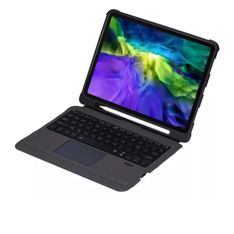GENERICO - Funda Teclado Con Trackpad » Para iPad 9.7 10.2 10.5 11 12.9