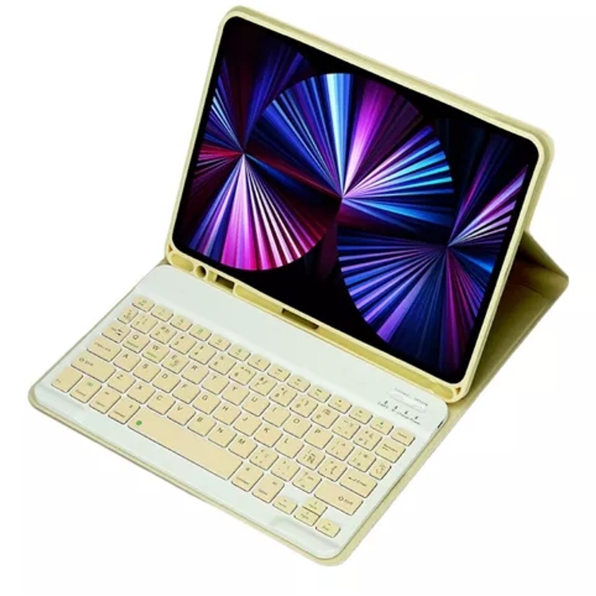 GENERICO - Funda Teclado Para iPad 9va Generación 10.2 Smart + Lapiz