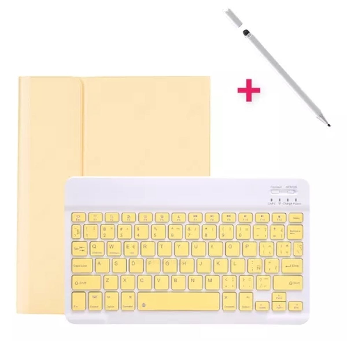 GENERICO - Funda Teclado Para iPad 9va Generación 10.2 Smart + Lapiz