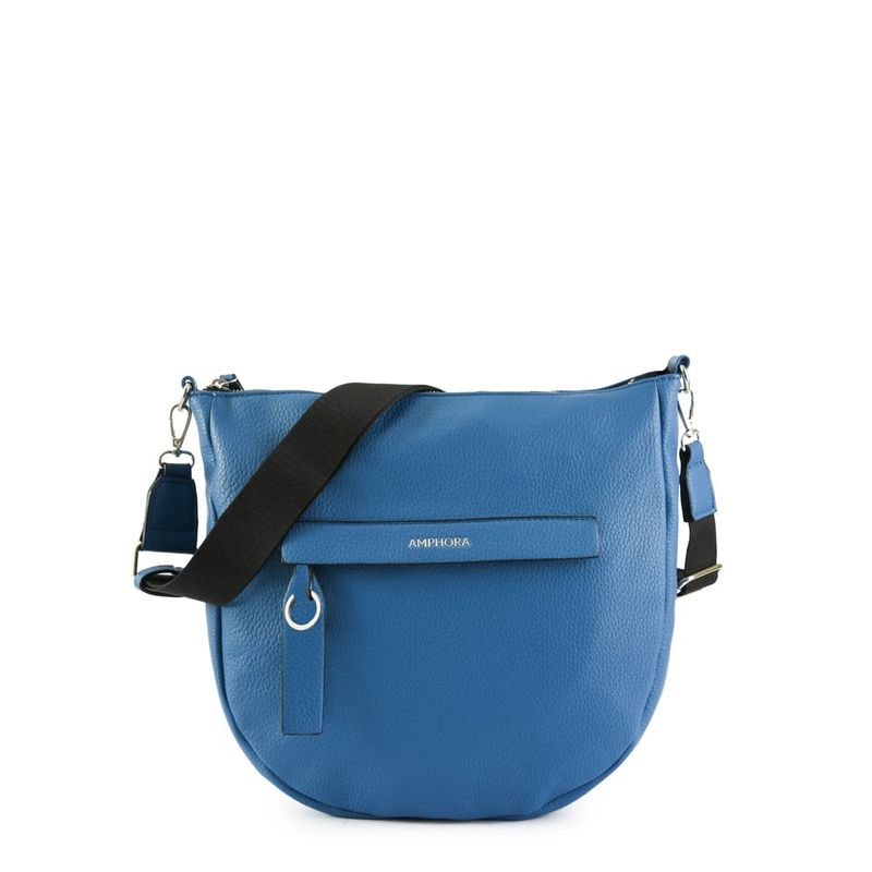 AMPHORA - Cartera bandolera mediana elie azul