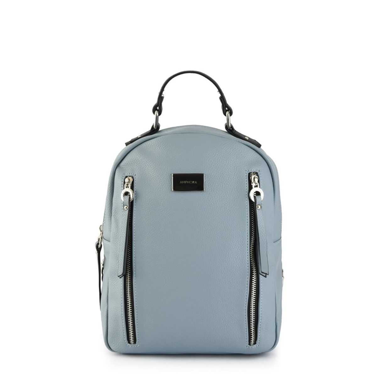 AMPHORA - Mochila quitria pequeña denim
