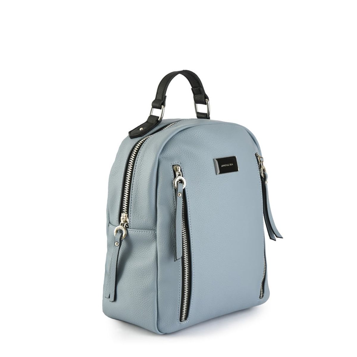 AMPHORA - Mochila quitria pequeña denim