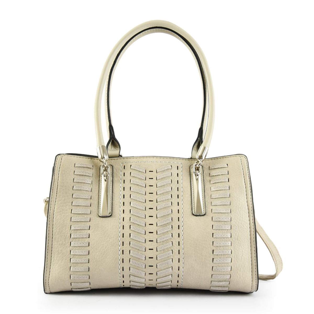 AMPHORA - Cartera tote mediana danavi gris