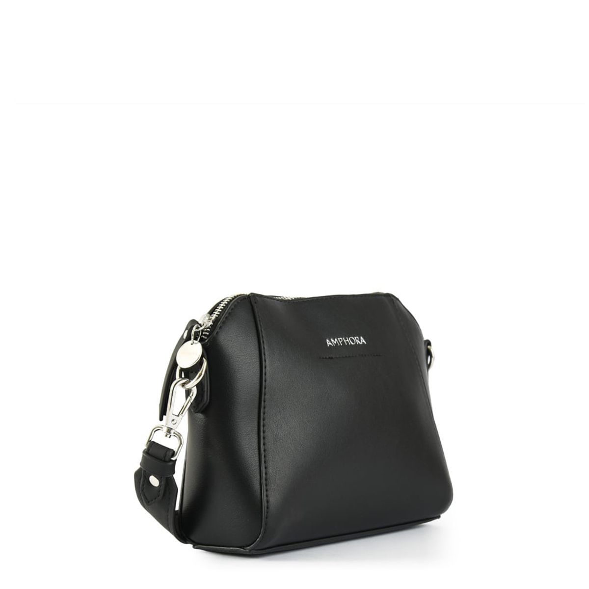 AMPHORA - Cartera bandolera pequeña nour negro