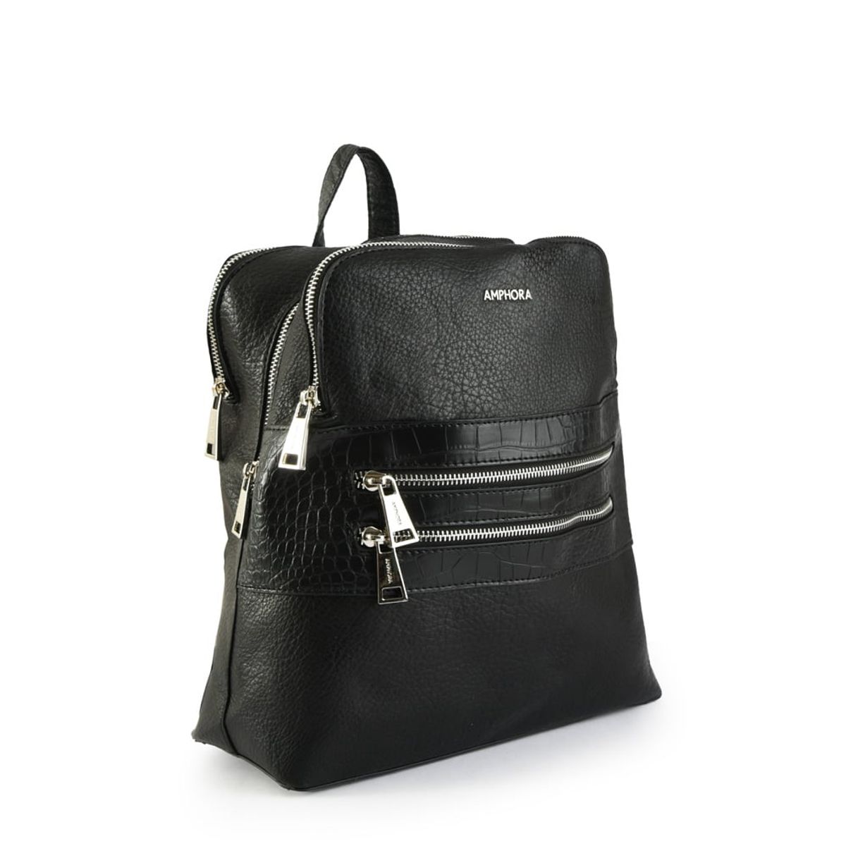 AMPHORA - Mochila Mediana Erin Negro