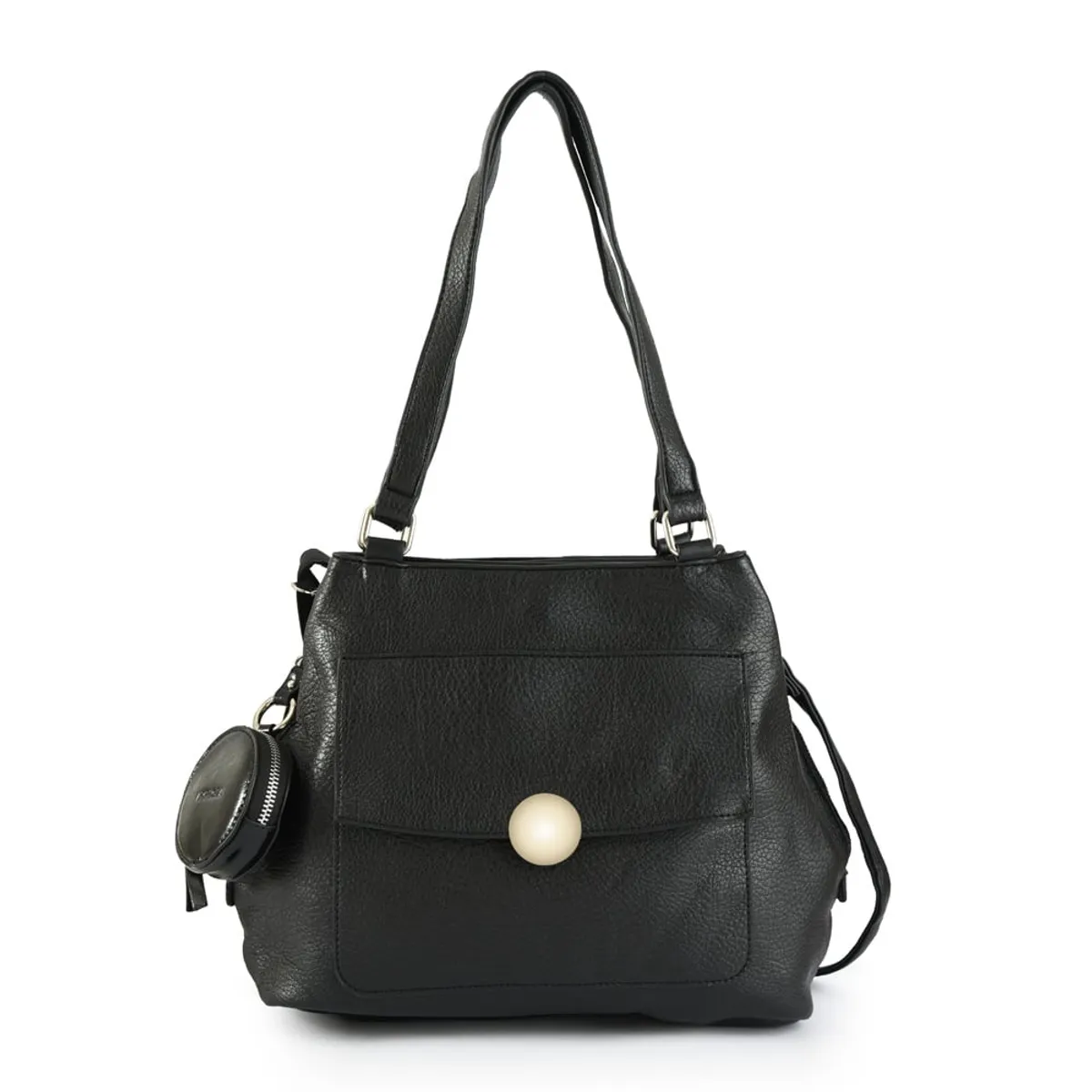 AMPHORA - Cartera tote Tres divisiones mediana bremen negro