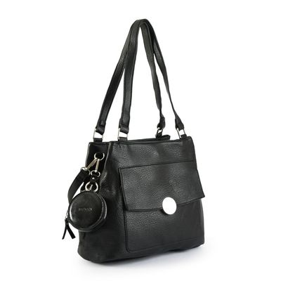 Imagen 2 del producto Cartera tote tres divisiones bremen mediana negro