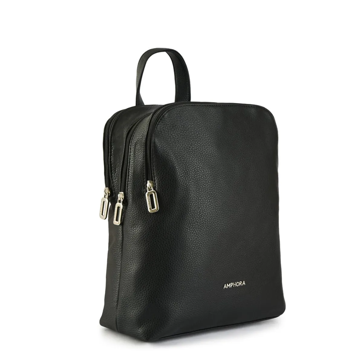 AMPHORA - Mochila noray mediana negro especial