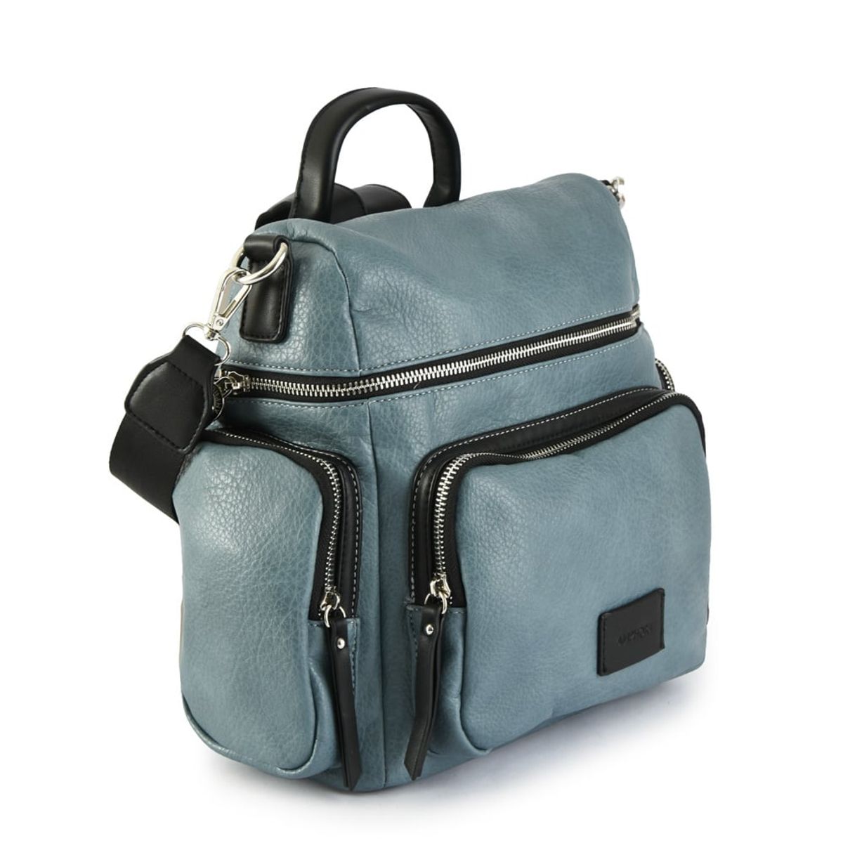 AMPHORA - Mochila Mediana Polinne Denim