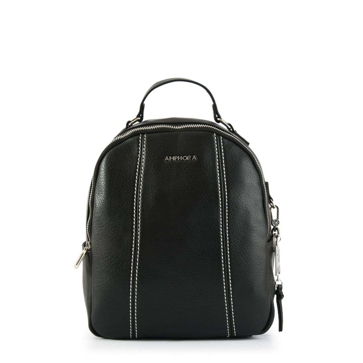 AMPHORA - Mochila Mediana Goty Negro