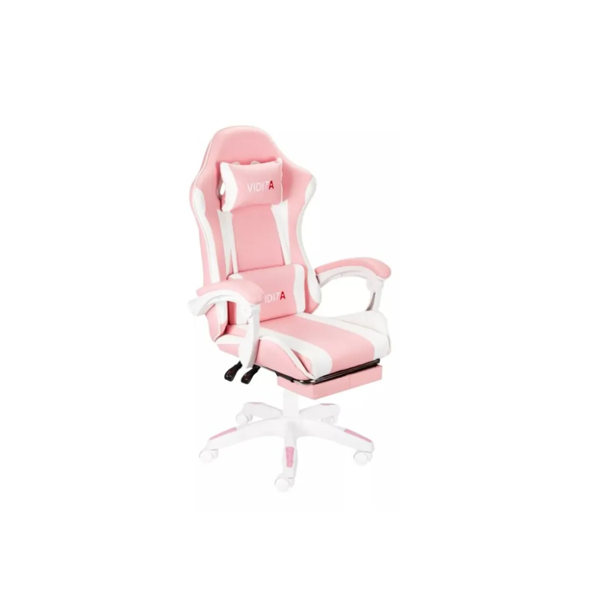 GENERICO - Silla Gamer Ergonómica Profesional Con Reposapiés Rosa