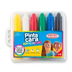 ARTEL - Set 6 colores pintacarita Hipoalergenico