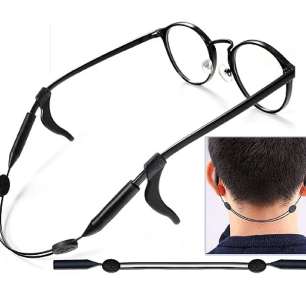 GENERICO - Soportes Antideslizantes Para Gafas Fijadores De Lentes