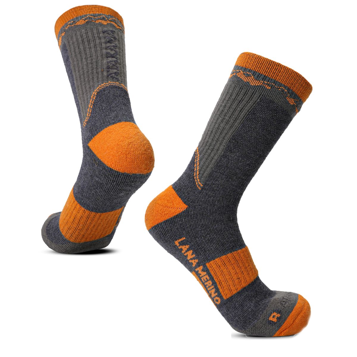 ATAKAMA OUTDOOR - Calcetin Trekking Unisex Lana Merino Yelcho Atakama Outdoor