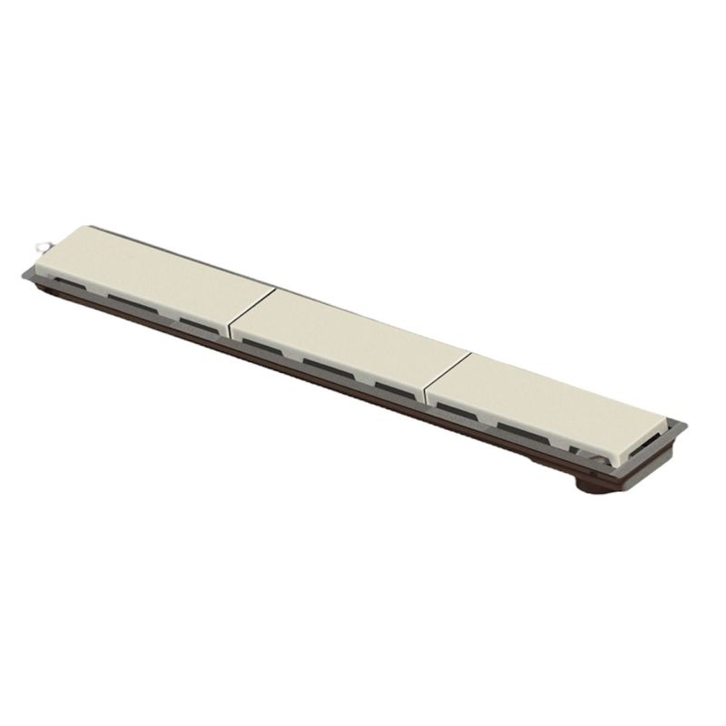VERONA - Desague Dren Ducha Baño Pvc Salida Central Abs 75cm Beige