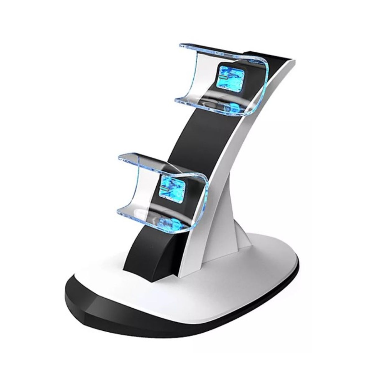 GENERICO - Base Cargador Doble Estación De Carga Para Joystick Ps5