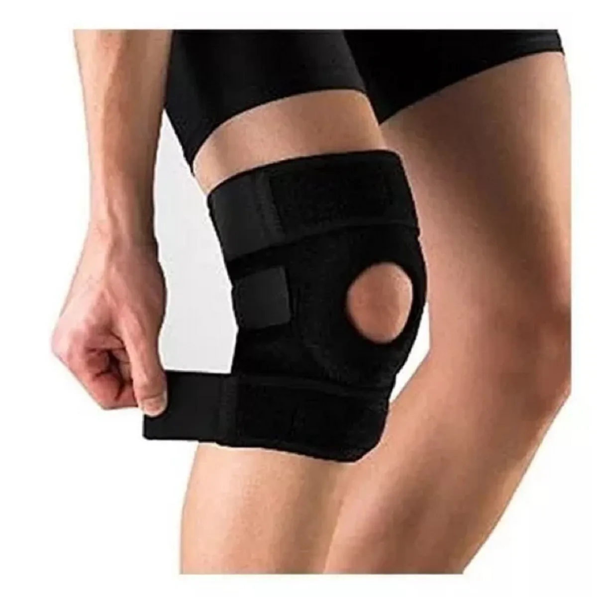 GENERICO - Rodillera Soporte Rotula Triple Banda Sujeción