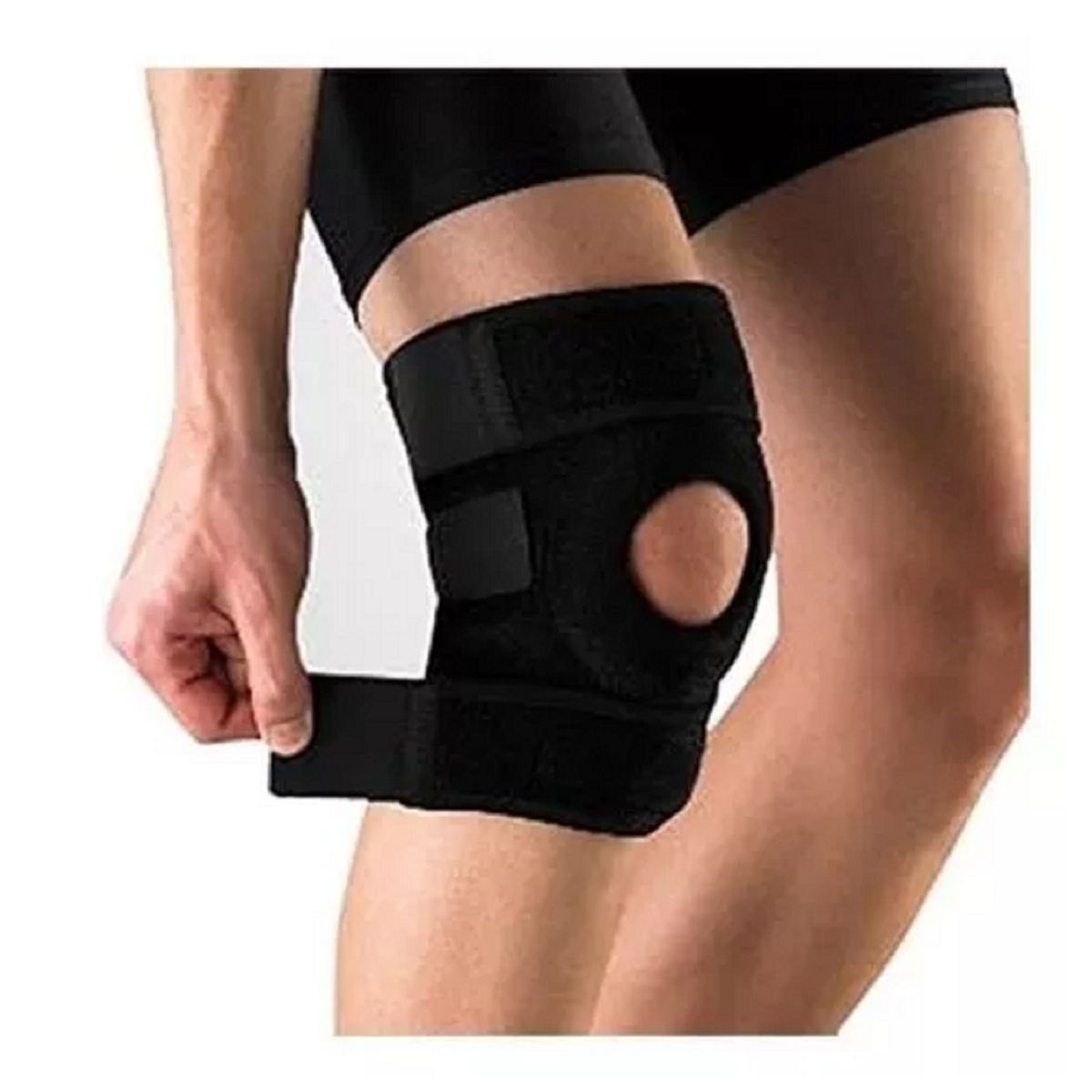 GENERICO - Rodillera Soporte Rotula Triple Banda Sujeción