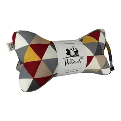 MY PILLOW - Cojín Almohada Triángulos Rojos