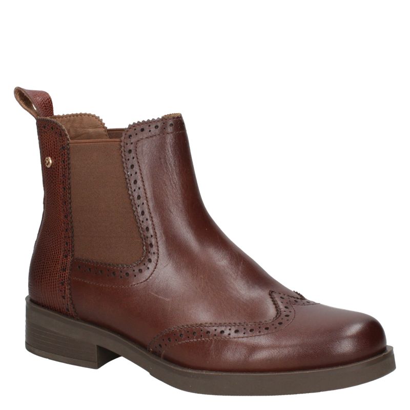 POLLINI - Botín Casual Mujer Marrón Pollini