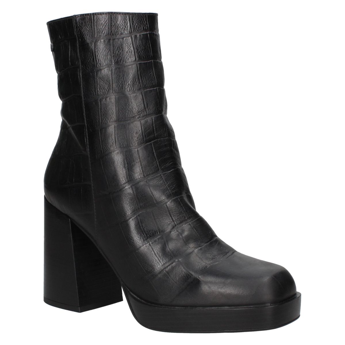 POLLINI - Botín Casual Mujer Negro Pollini