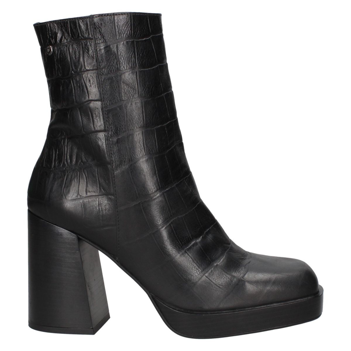 POLLINI - Botín Casual Mujer Negro Pollini