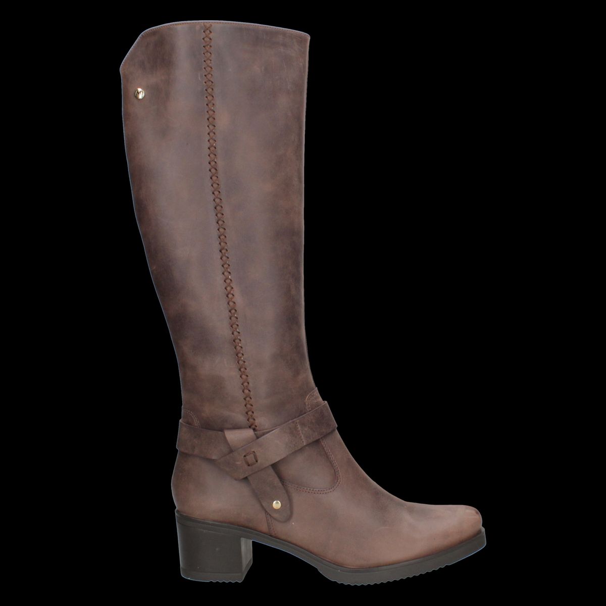 MINGO - Bota Casual Mujer Marrón Mingo