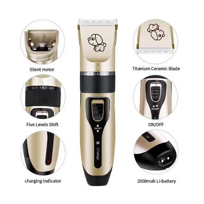 Imagen 2 del producto Maquina Corta Pelo Perros Cortadora Usb Accesorios