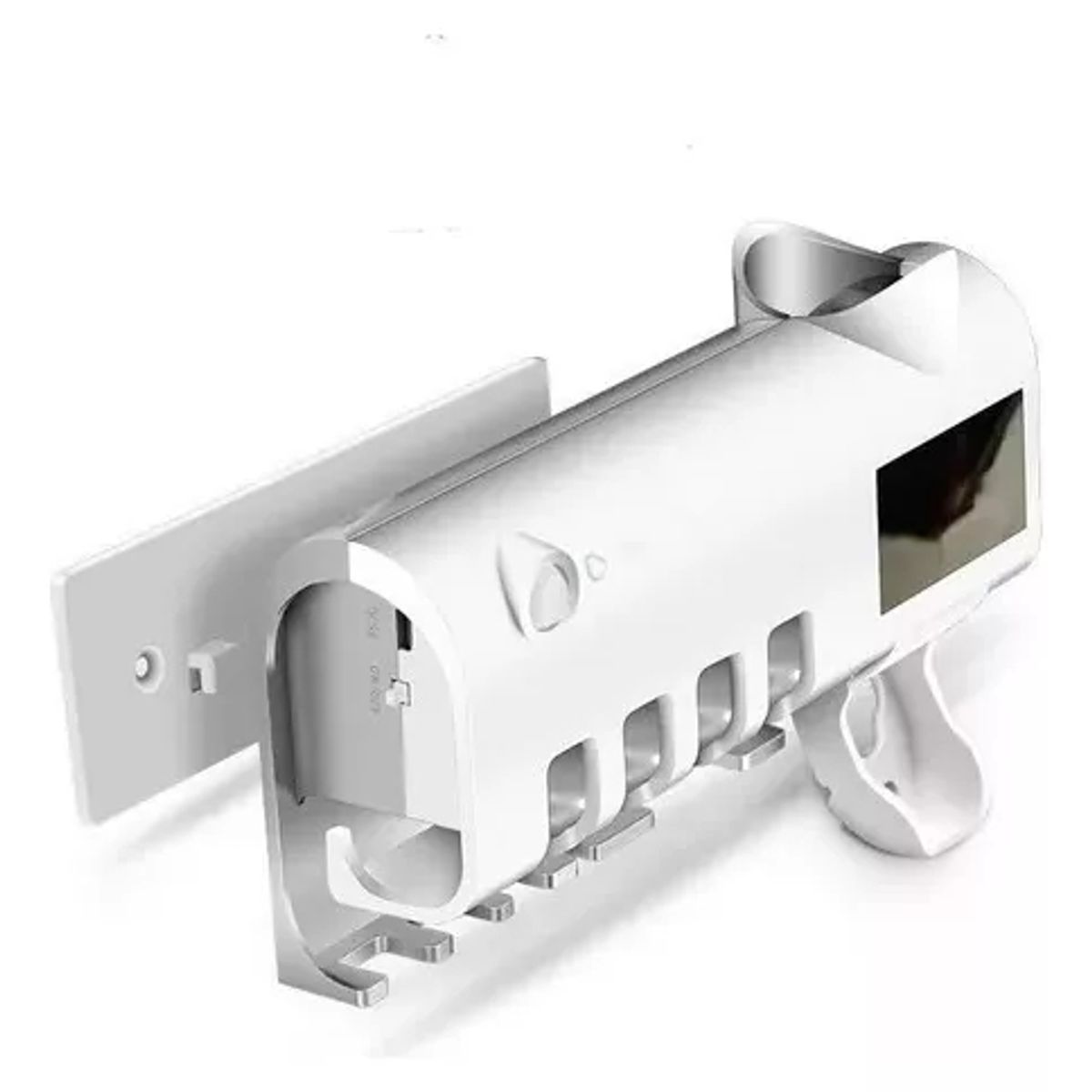 GENERICO - Dispensador Pasta Crema Dental Portacepillo Esterilizador Uv