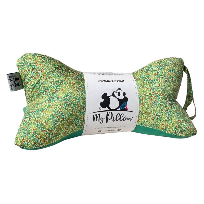 MY PILLOW - Cojin Almohada My Pillow Florcita Verde