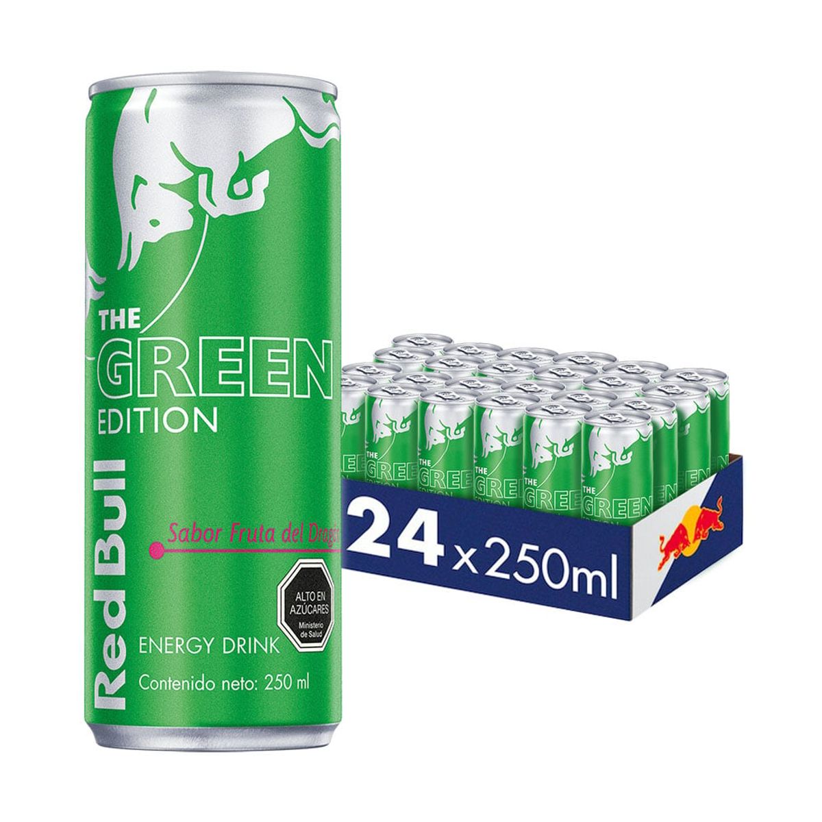 RED BULL - Red Bull Bebida Energética 24 Latas Fruta Del Dragón 250ml
