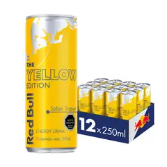 RED BULL - Bebida Energética Pack 12 Latas Tropical 250Ml