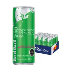 RED BULL - Bebida Energética 12 Latas Fruta Del Dragón 250Ml