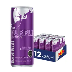 RED BULL - Bebida Energética Pack 12 Latas Acaí 250Ml